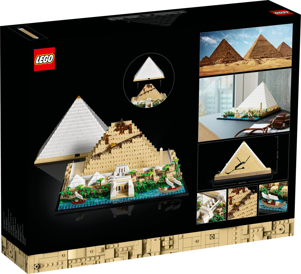 LEGO Architecture: Den Stora Pyramiden I Giza (21058)