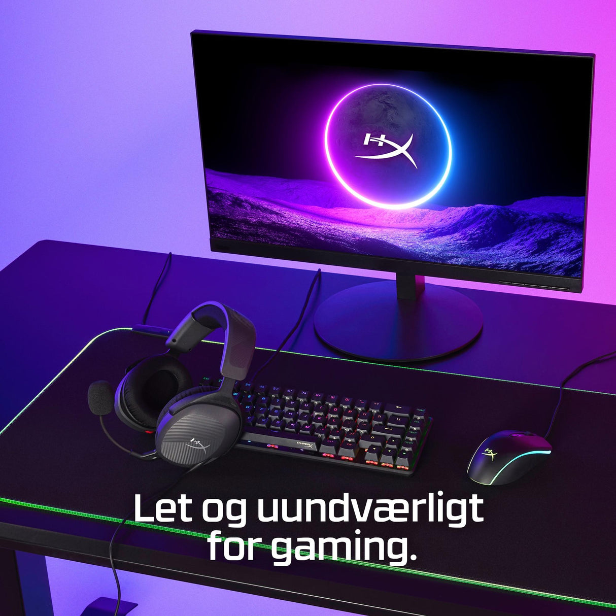 HyperX Cloud Stinger 2 Core PC Gaming Headset - Svart