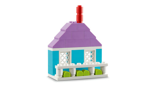 LEGO Classic 11044 – Kreativ bygge- og legekasse – Hus bygget af klodser