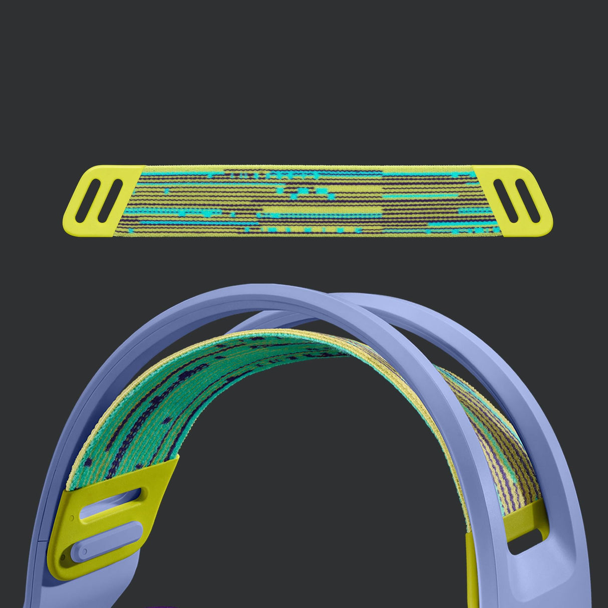 Logitech G G733 LIGHTSPEED Trådlöst RGB Gaming Headset Trådlöst Headset Lila
