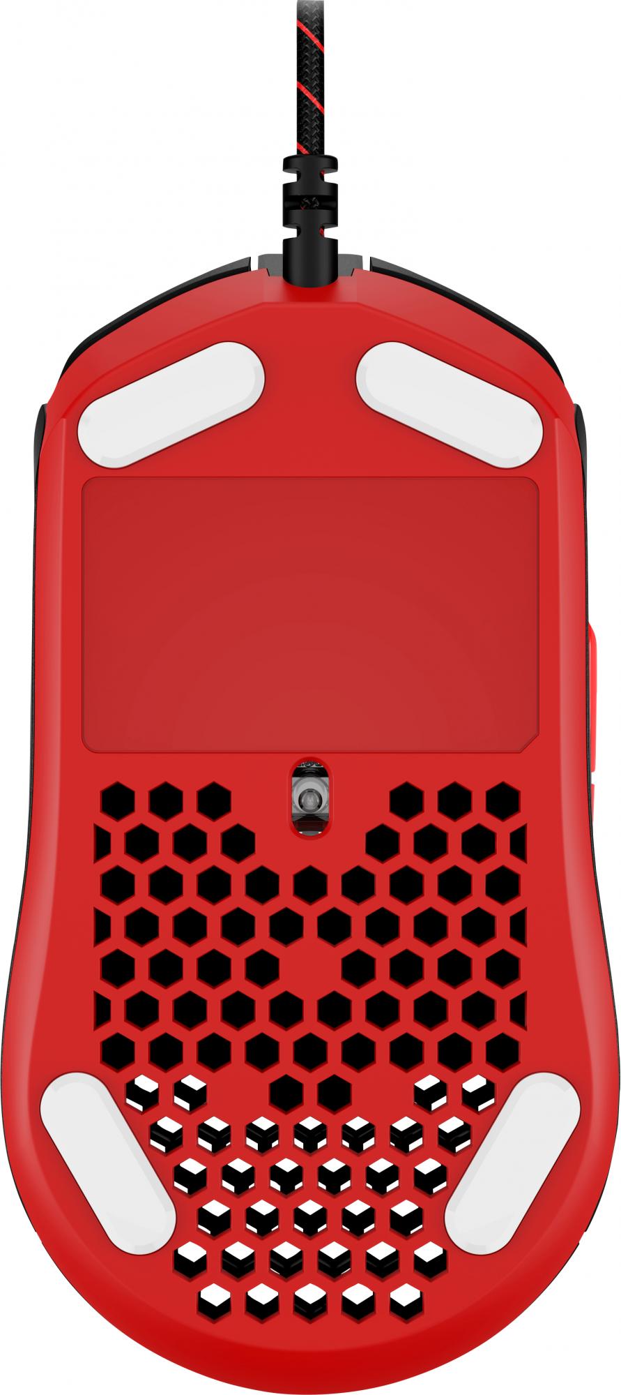 HyperX Pulsefire Haste Optisk Kabel Svart Röd