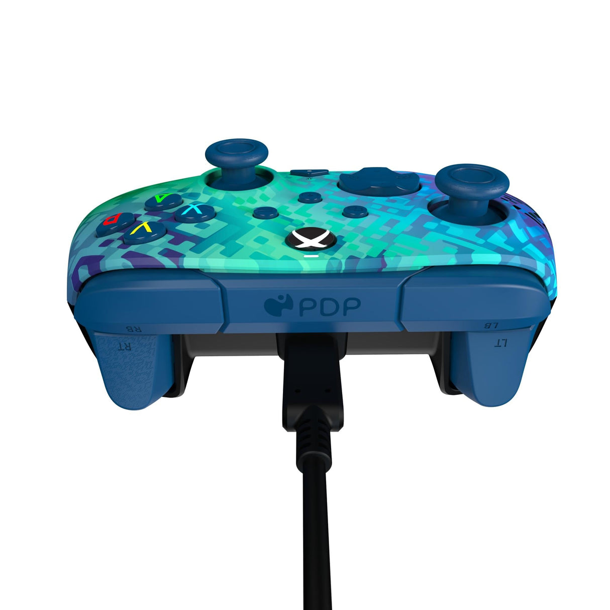 PDP Rematch Wired Controller - Glitch Green