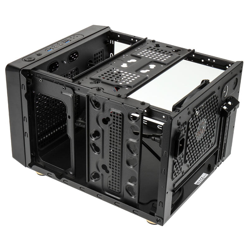 Kolink Satellite Mini-ITX- / Micro-ATX Cube - Svart