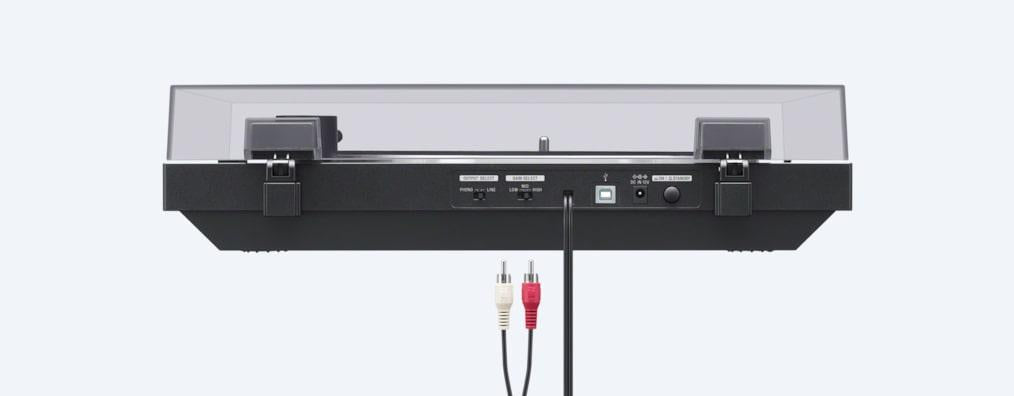 Sony PS-LX310BT – pladespiller med Bluetooth – sort – produktdetalje 7