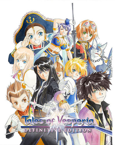 Tales Of Vesperia - Definitive Edition – PlayStation 4 – spillets illustration og logo