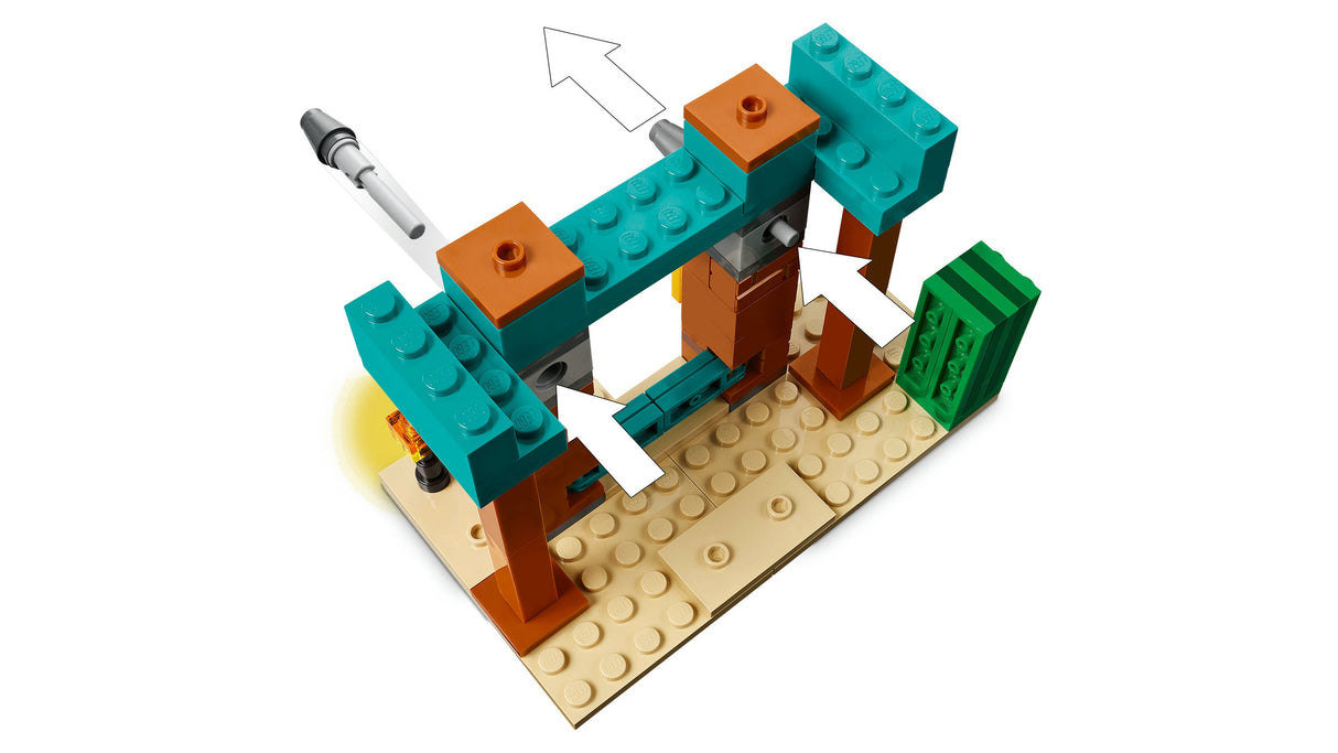 LEGO 21267 Minecraft The Illager Desert Patrol