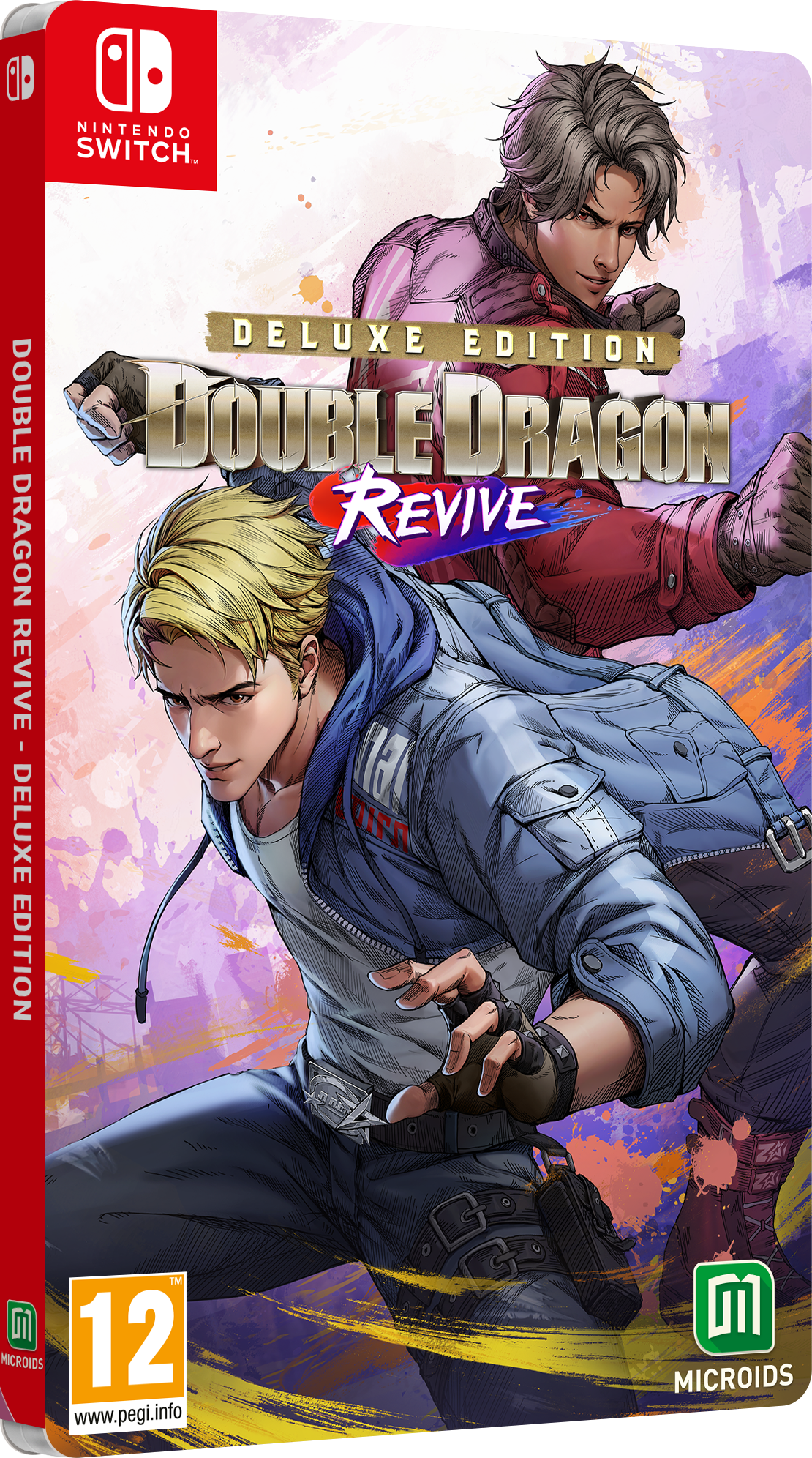 Double Dragon Revive – Deluxe Edition – Nintendo Switch – spilomslag