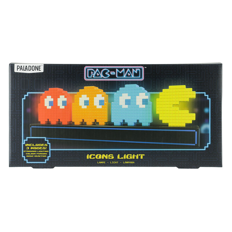 Pac Man Och Spöken Ljus