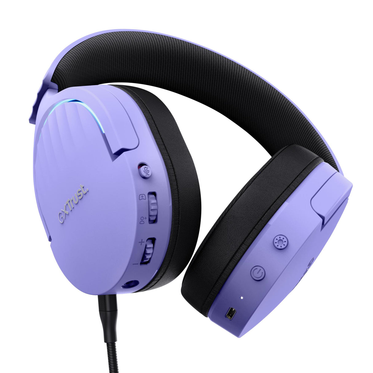 TRUST GXT491P FAYZO TRÅDLÖST HEADSET - LILA