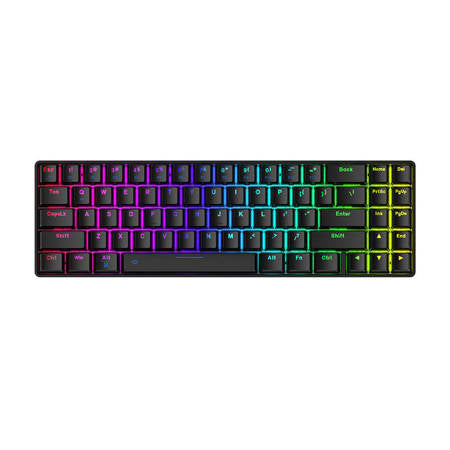 Trådlöst Mekaniskt Tangentbord Dareu EK871 Bluetooth + 2.4G RGB (svart)