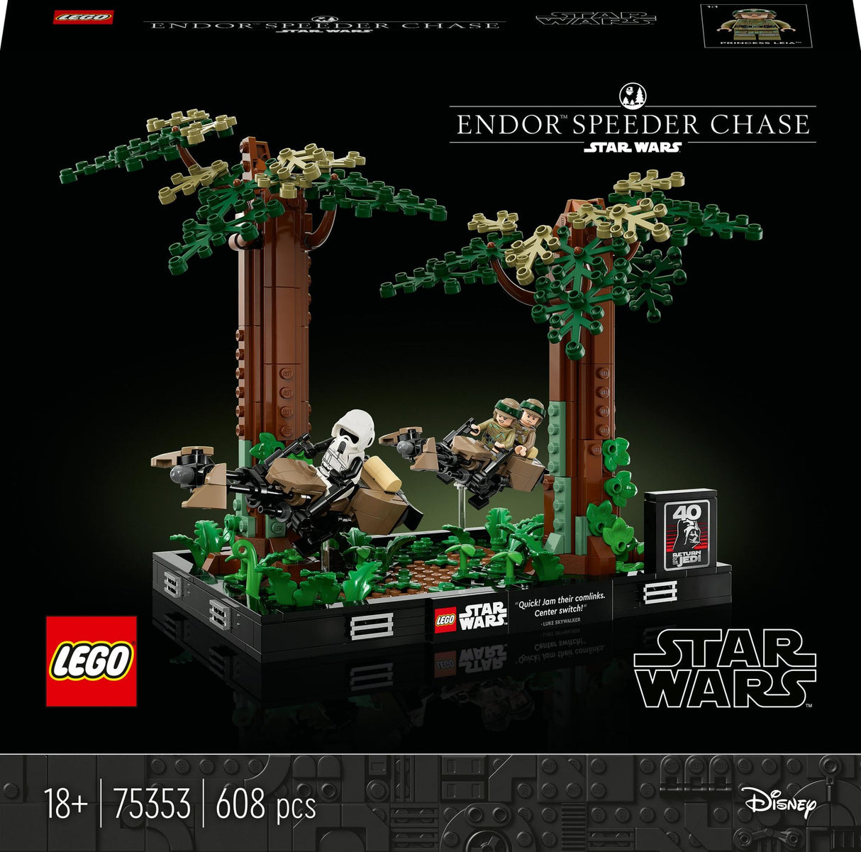 LEGO Star Wars - Endor™ Speeder Chase Diorama (75353)