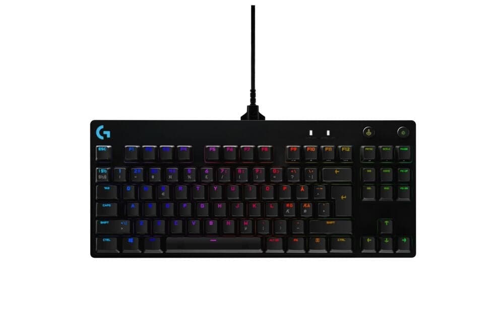 Logitech G PRO Mekaniskt Speltangentbord - SVART - USB - NORDISK