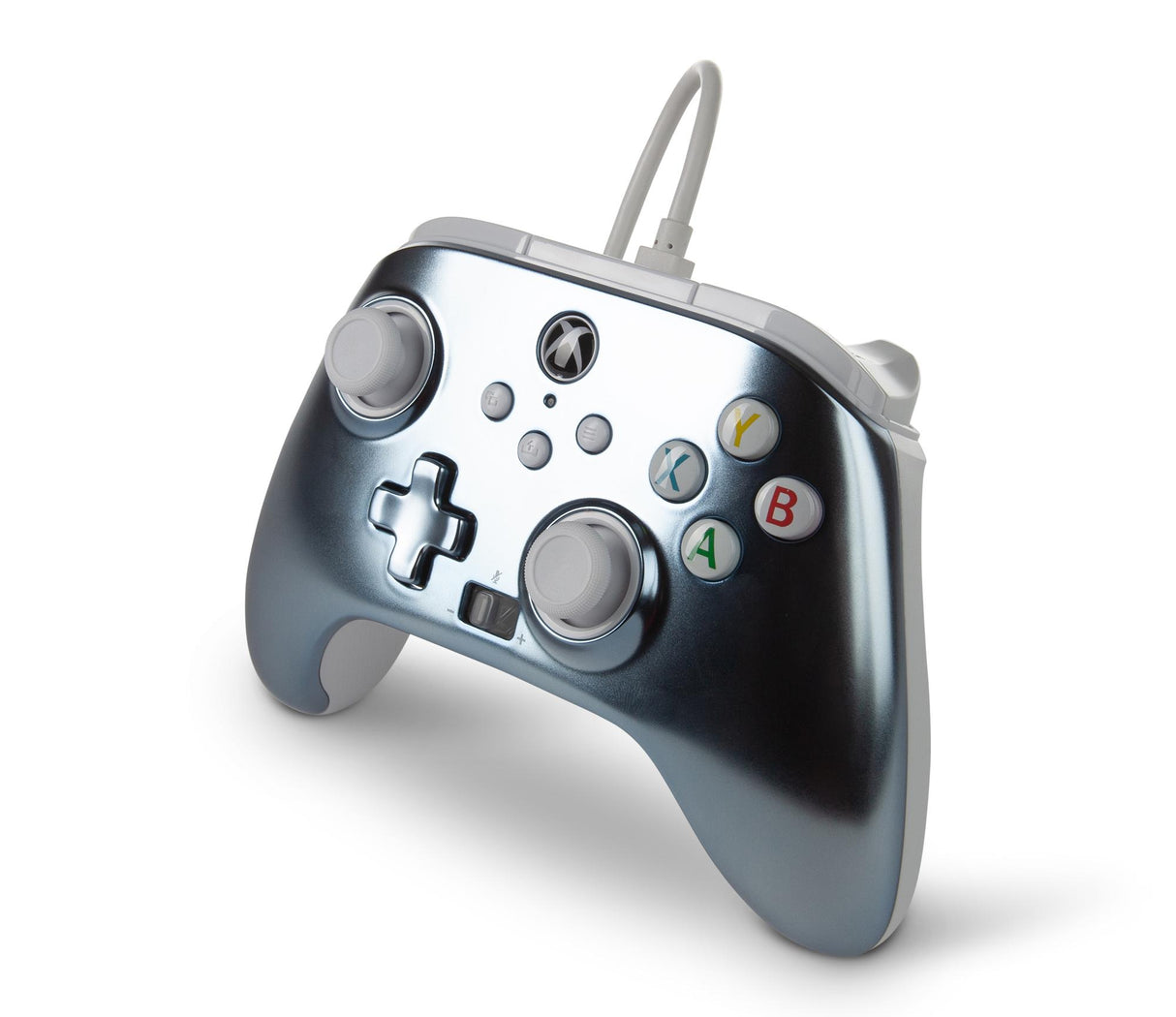 PowerA Enhanced kabelansluten handkontroll för Xbox Series X – S – Metallic Ice