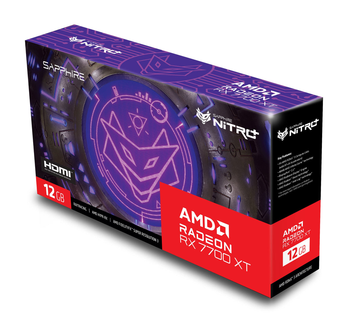 Sapphire NITRO+ Radeon RX 7700 XT 12GB
