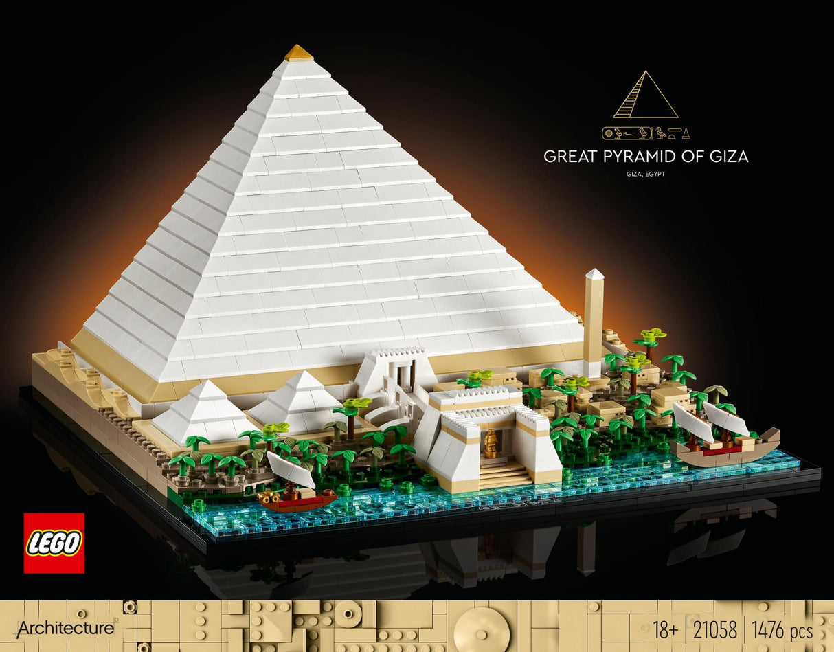 LEGO Architecture: Den Stora Pyramiden I Giza (21058)