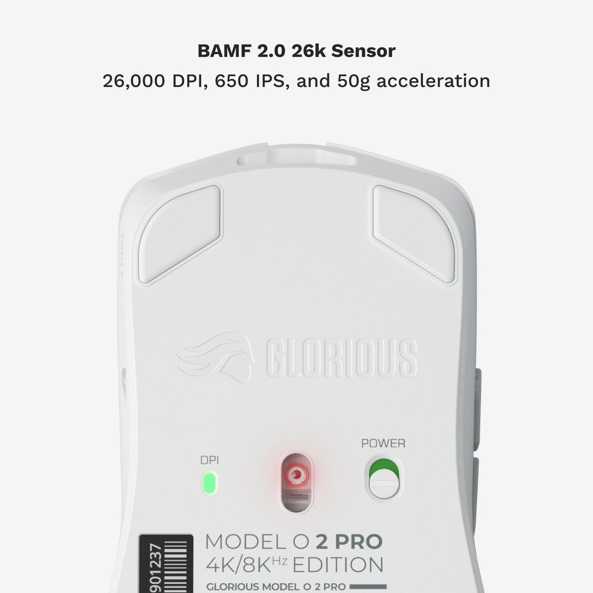 Glorious Model O 2 PRO Wireless - 4K/8K Polling - Vit