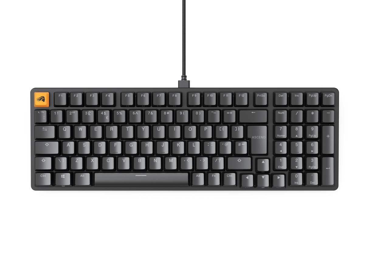 Glorious GMMK 2 Full-Size 96% - Fox Switch, NO-Layout - Svart