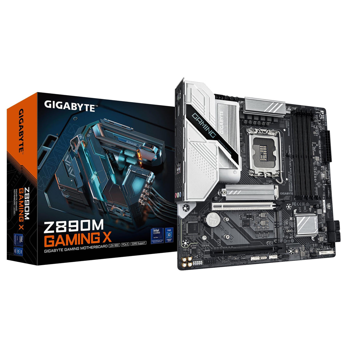 Gigabyte Z890M GAMING X Micro ATX LGA1851-sockel Intel Z890 Express