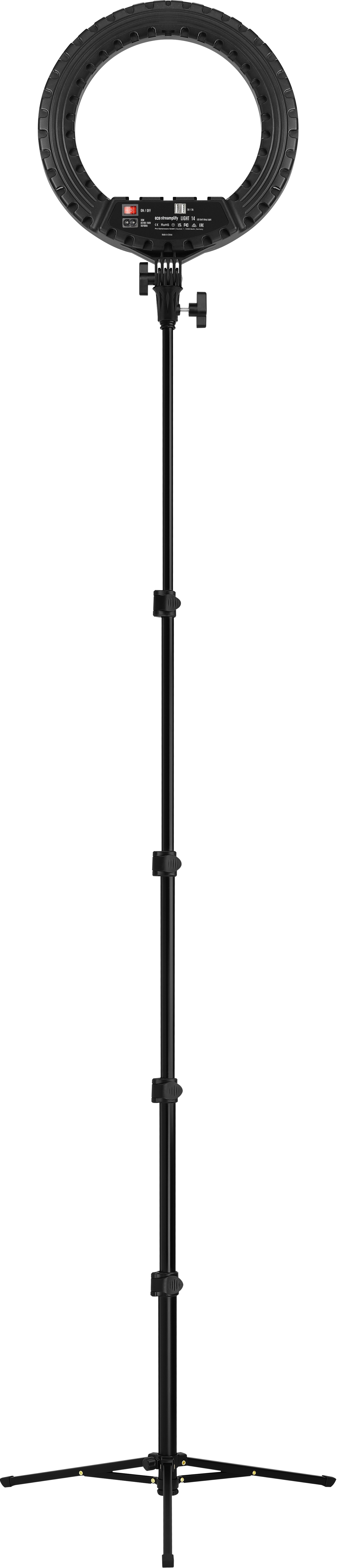 Streamplify LIGHT 14 Ring Light, 35,6cm, 230V - Svart