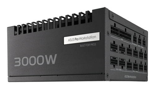 ASUS Pro WS 3000P – sidepanel og kabeltilslutninger