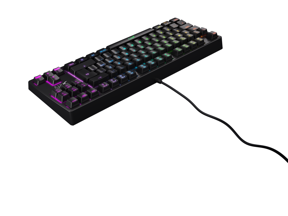 Xtrfy K4 RGB TKL SVART Mekaniskt Speltangentbord RGB