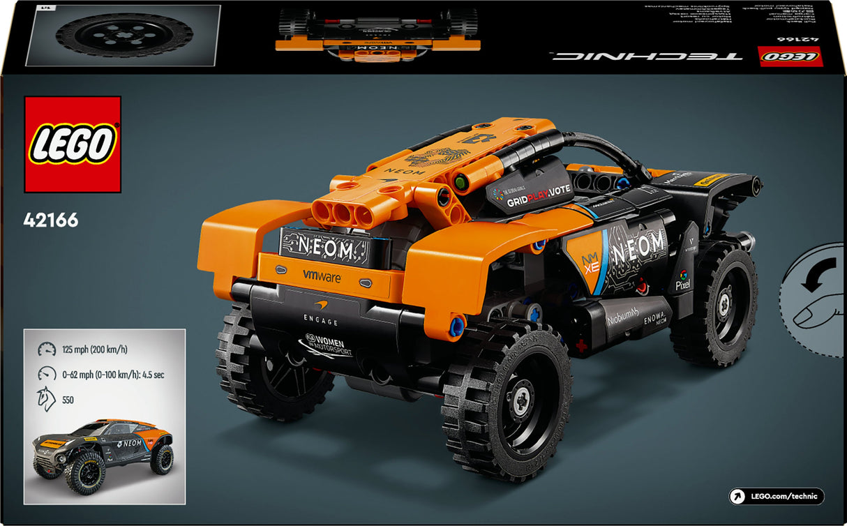 LEGO 42166 Technic NEOM McLaren Extreme E Racerbil, Byggleksakssats