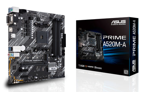 ASUS PRIME A520M-A II/CSM – AM4 bundkort