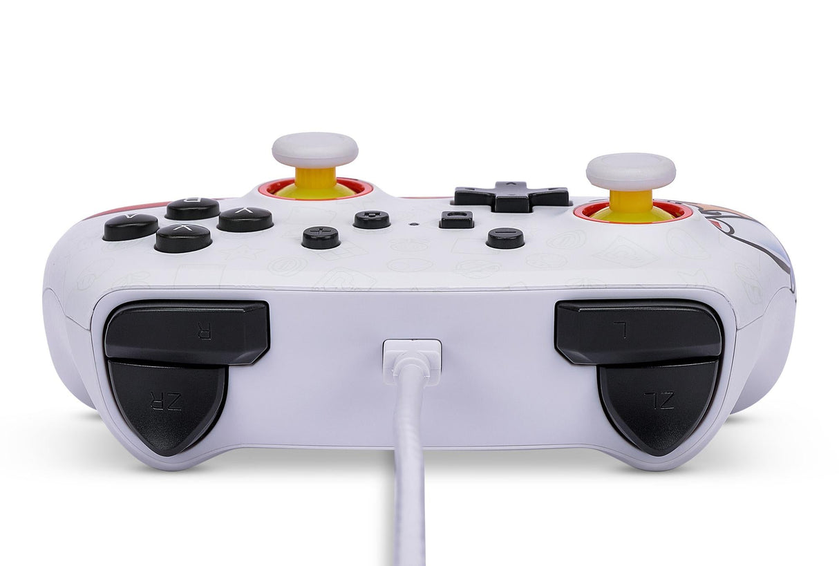 PowerA Enhanced Wired Controller För Nintendo Switch - Fireball Mario