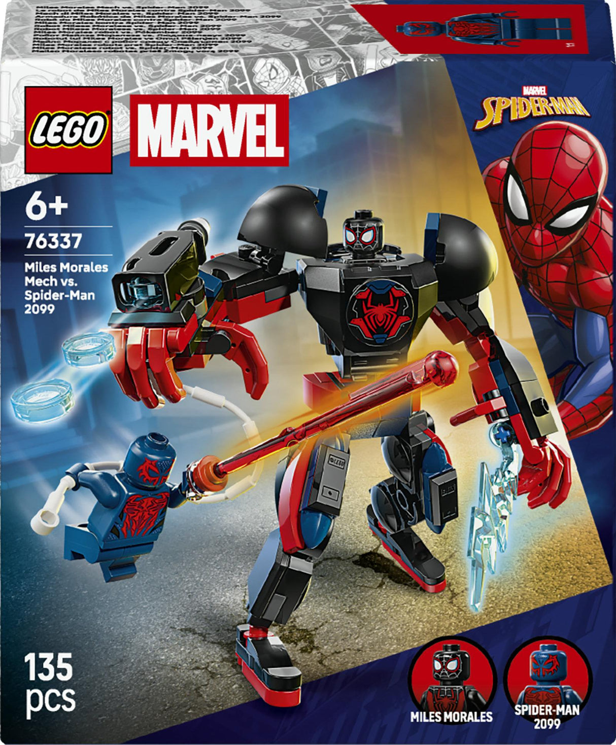 LEGO - Super Heroes - Miles Morales Mech vs. Spider-Man 2099 (76337) LEGO