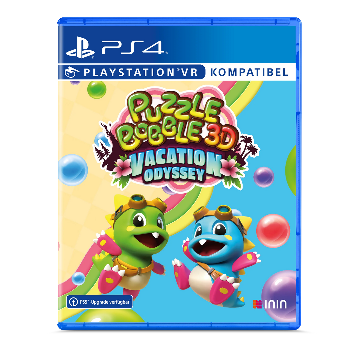 Puzzle Bobble 3D: Vacation Odyssey – PlayStation 4 – spilomslag