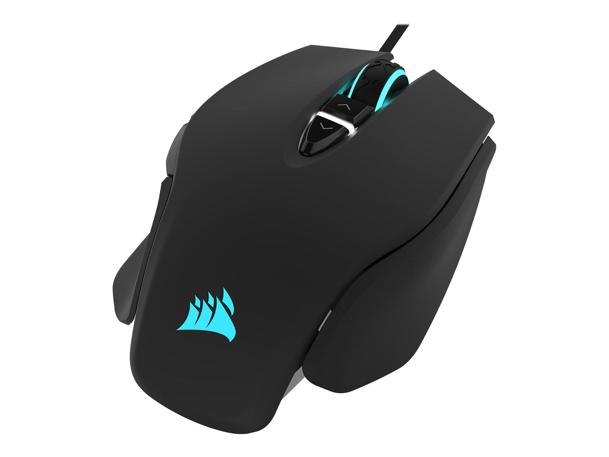 CORSAIR Gaming M65 RGB ELITE Optisk Kabel Svart
