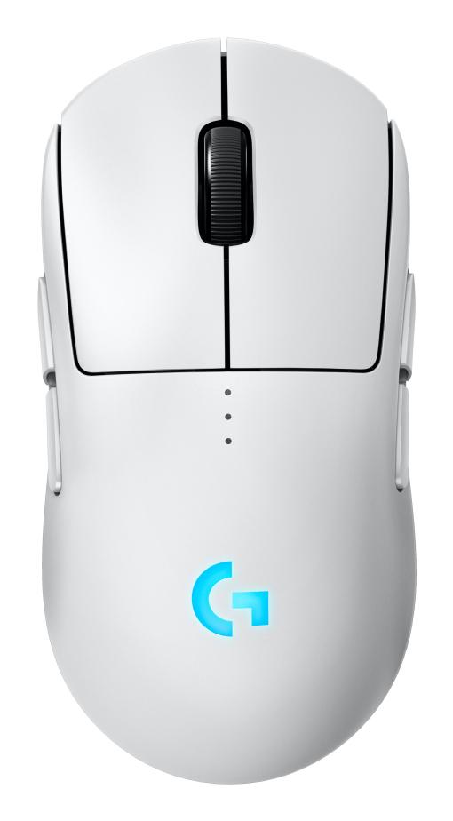 Logitech G PRO 2 LIGHTSPEED Optisk Trådlös Vit