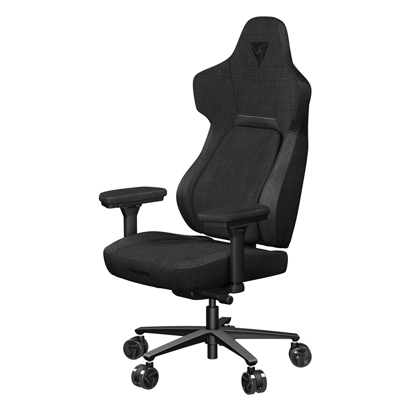 ThunderX3 CORE Loft Black- CORE.RDY 360 Svankstöd, Synkron Tilt, Fotstöd, 150 Kg Max, 4d