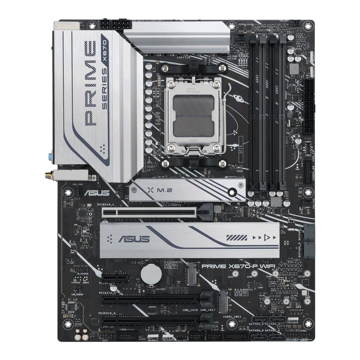 ASUS PRIME X670-P WIFI (ATX, X670, AM5)