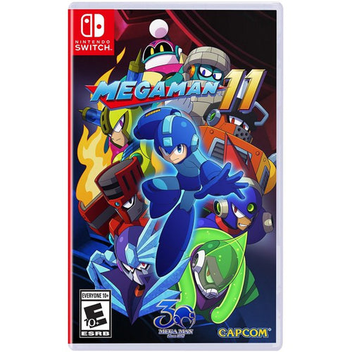 Mega Man 11 Nintendo Switch Import – Amerikansk importemballage