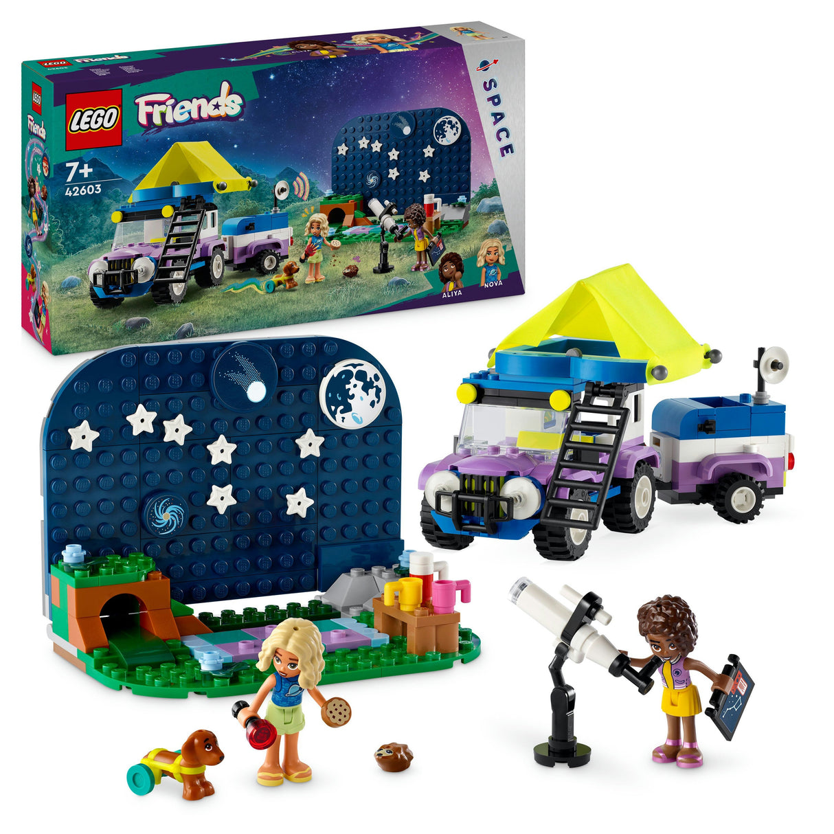 LEGO 42603 Friends Stargazer Byggsats För Campingfordon