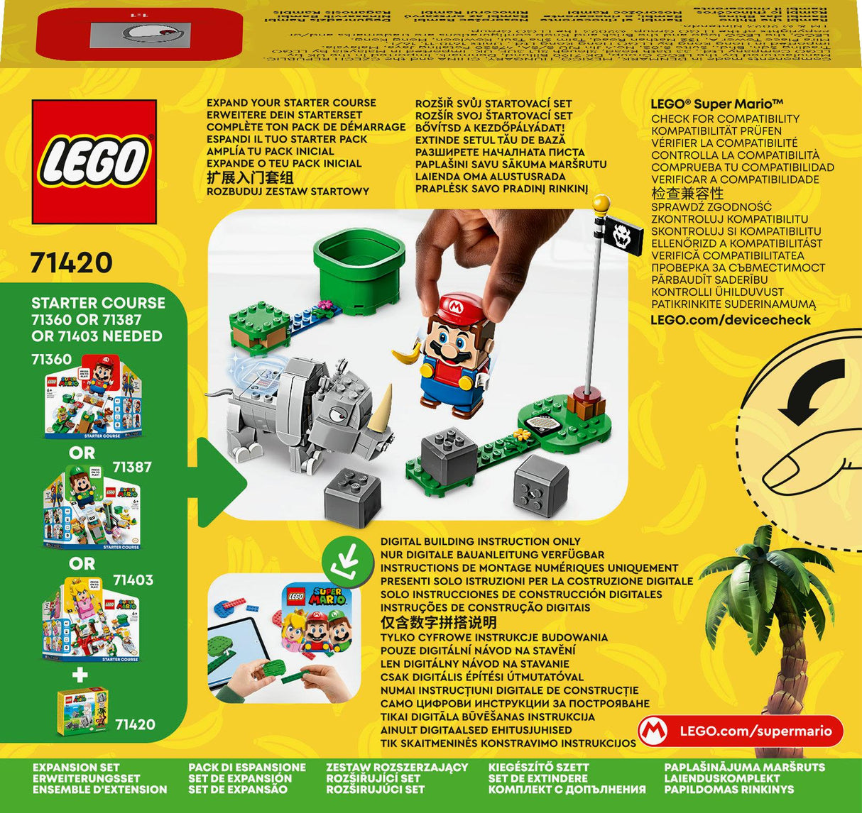 LEGO Super Mario - Rambi The Rhino Expansion Set (71420)
