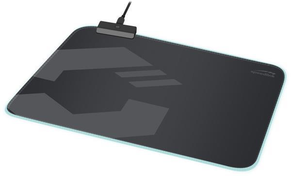 SpeedLink - LEVAS LED Soft Gaming Mousepad - Storlek M, Svart