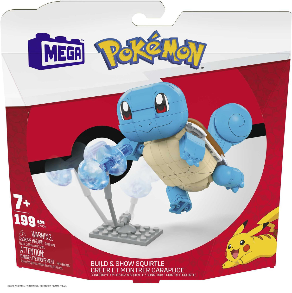 MEGA - Pokémon Build & Show - Squirtle (GYH00) Pokémon
