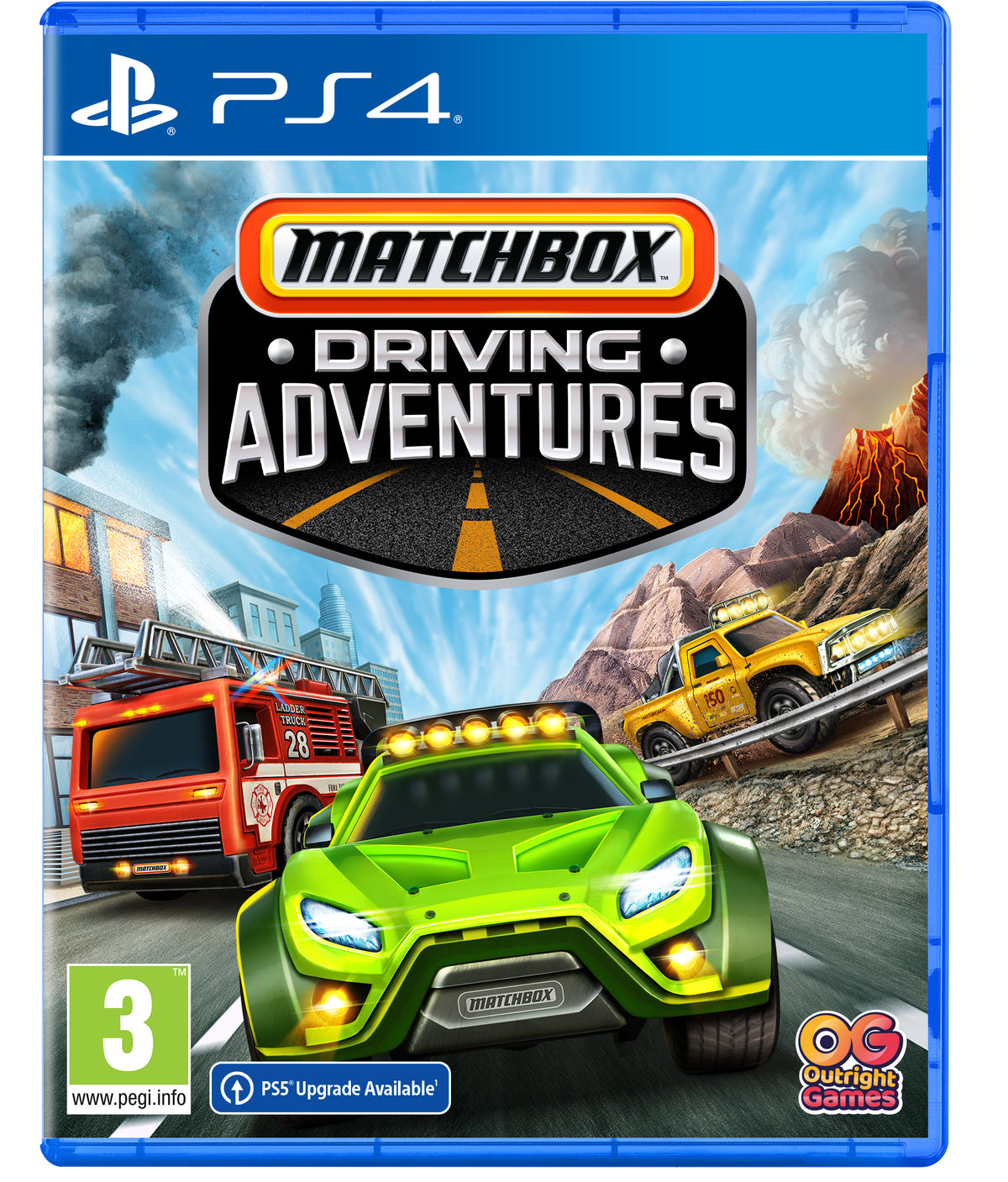 Matchbox Driving Adventures – PlayStation 4 – spilomslag