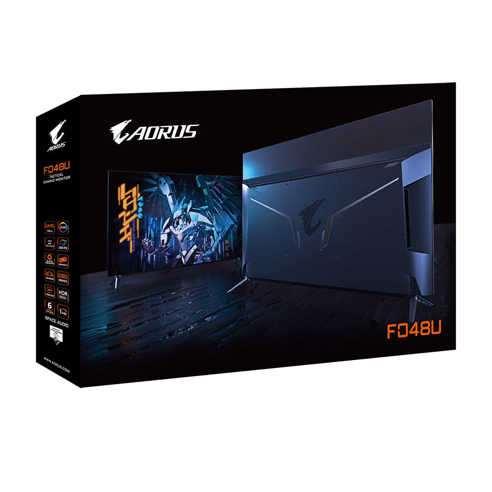 Gigabyte AORUS FO48U 47,53" 3840 X 2160 HDMI DisplayPort USB-C 120Hz
