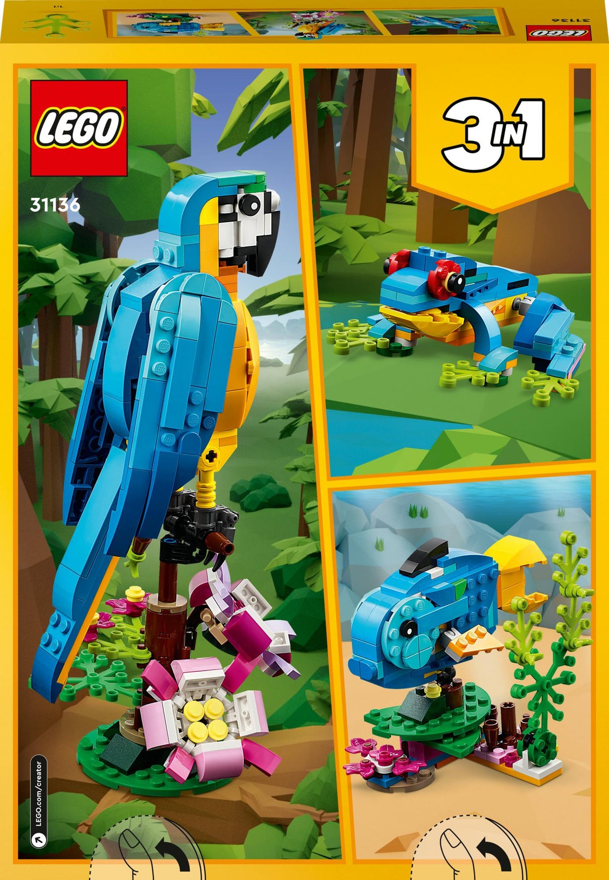 LEGO Creator - Exotic Parrot (31136)