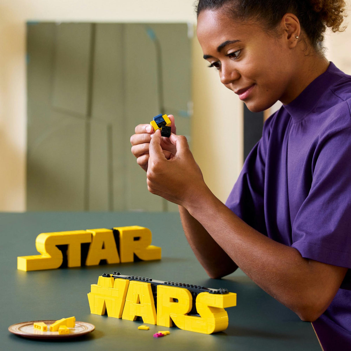 LEGO 75407 Star Wars Logo made of LEGO bricks LEGO