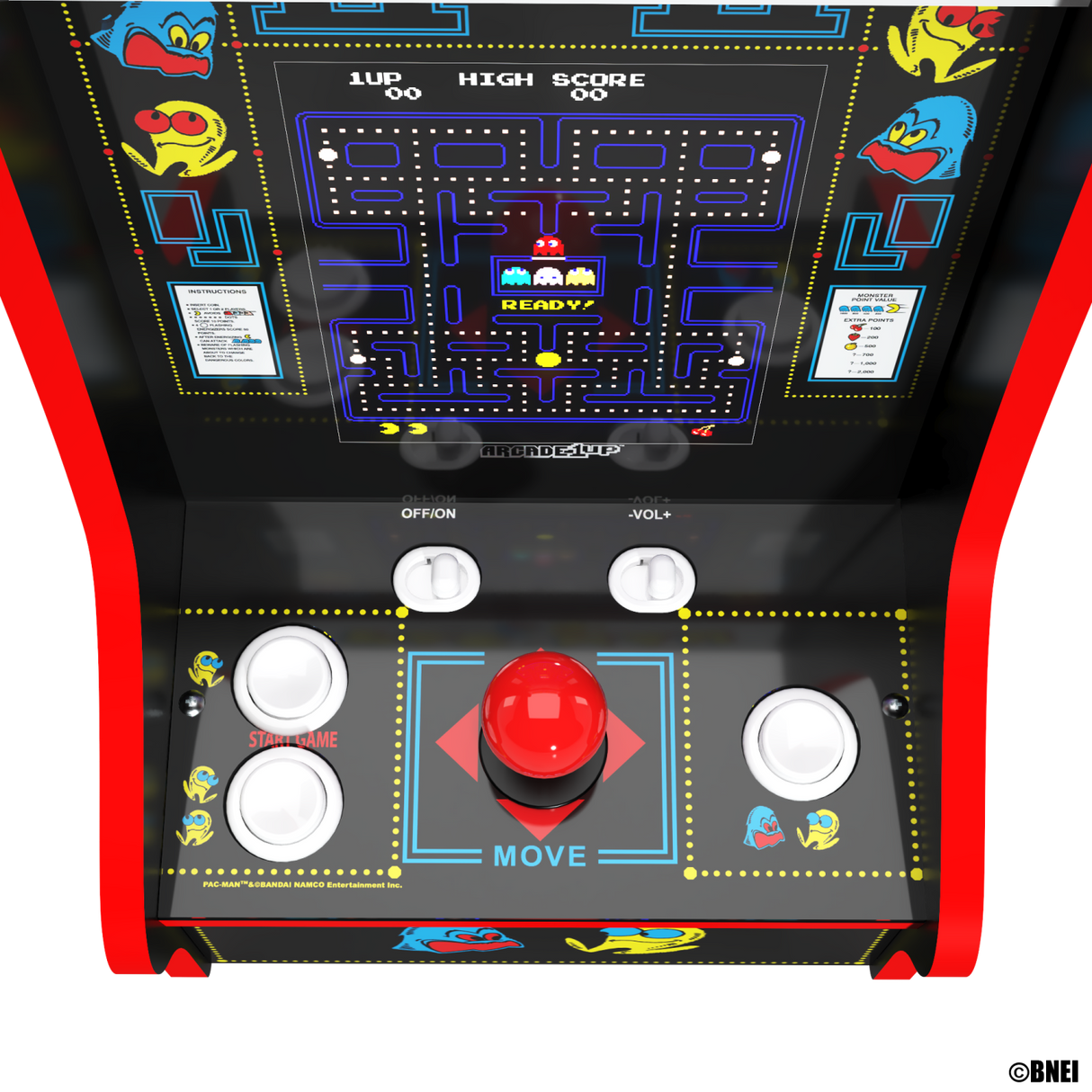 ARCADE 1 UP 2022 COUNTER CADE 1 PLAYER PAC-MAN