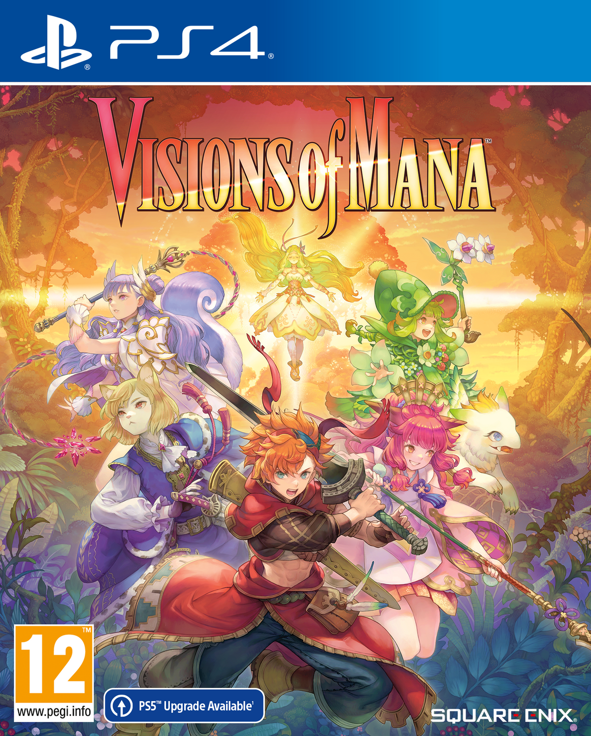 Visions of Mana – PlayStation 4 – spilomslag