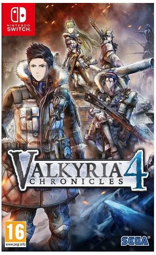 Valkyria Chronicles 4 – Nintendo Switch – forside