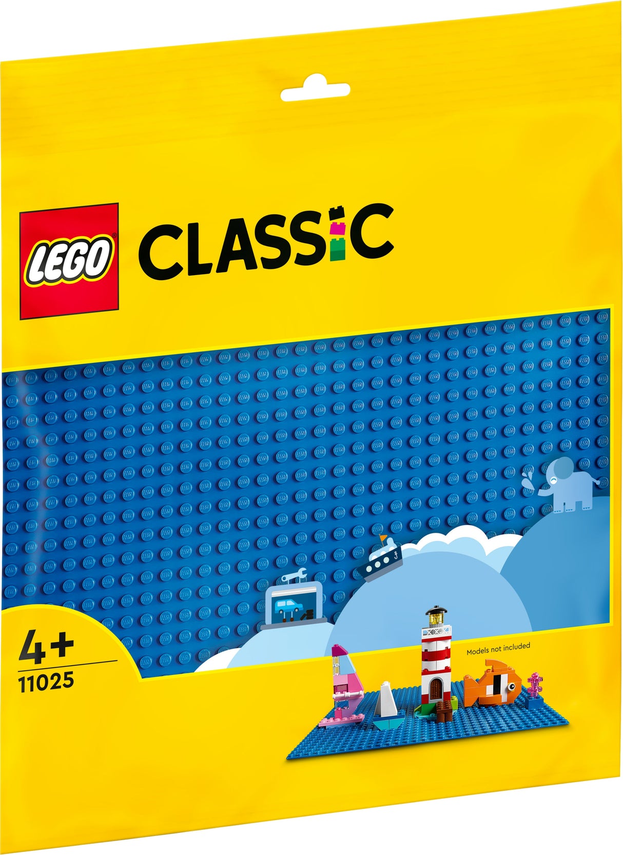 LEGO Classic - Blå Bottenplatta (11025)