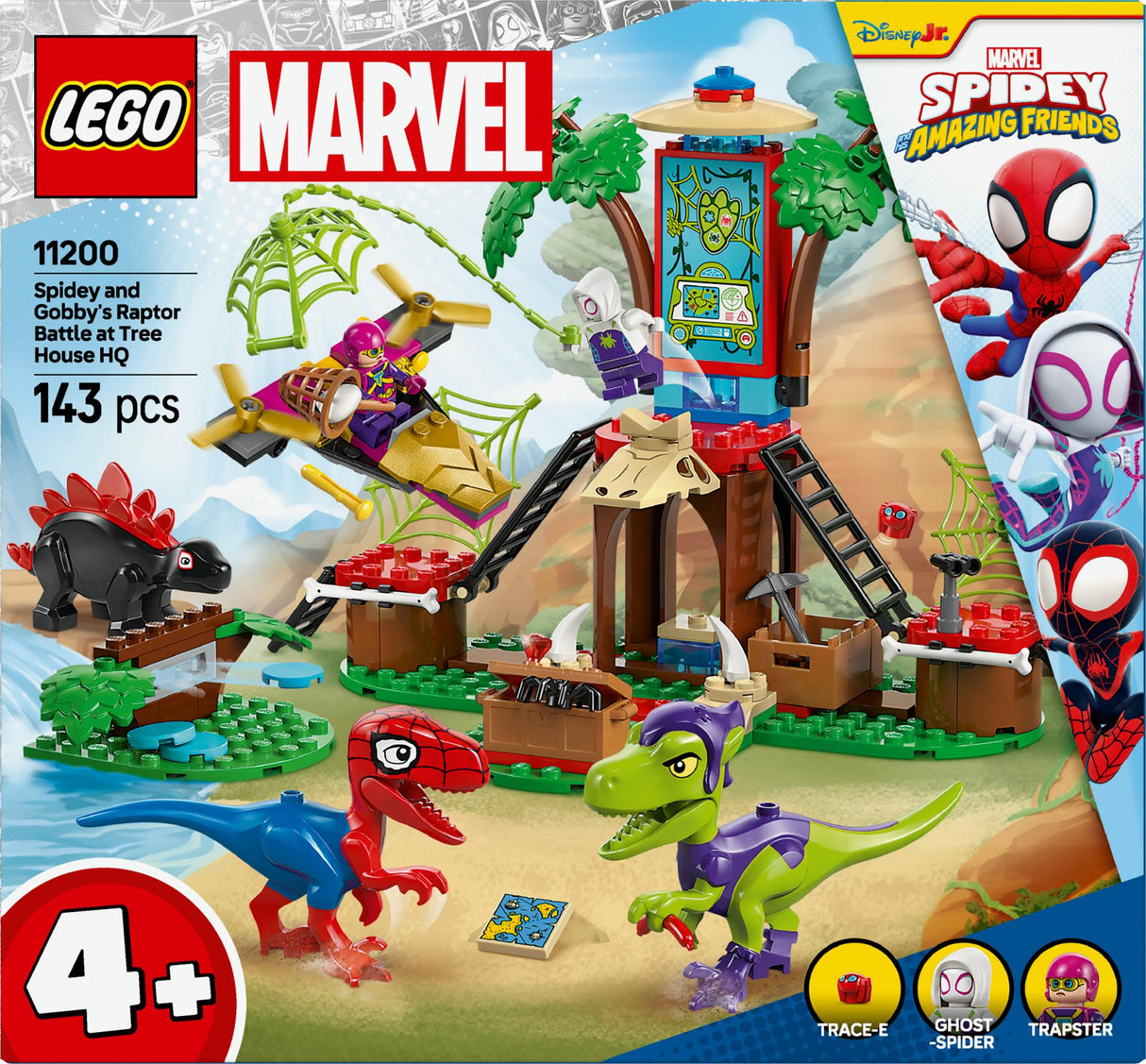 LEGO 11200 Marvel Spidey and his Super Friends Showdown at the Treehouse: Spidey-Rex vs. Gobby Raptor LEGO