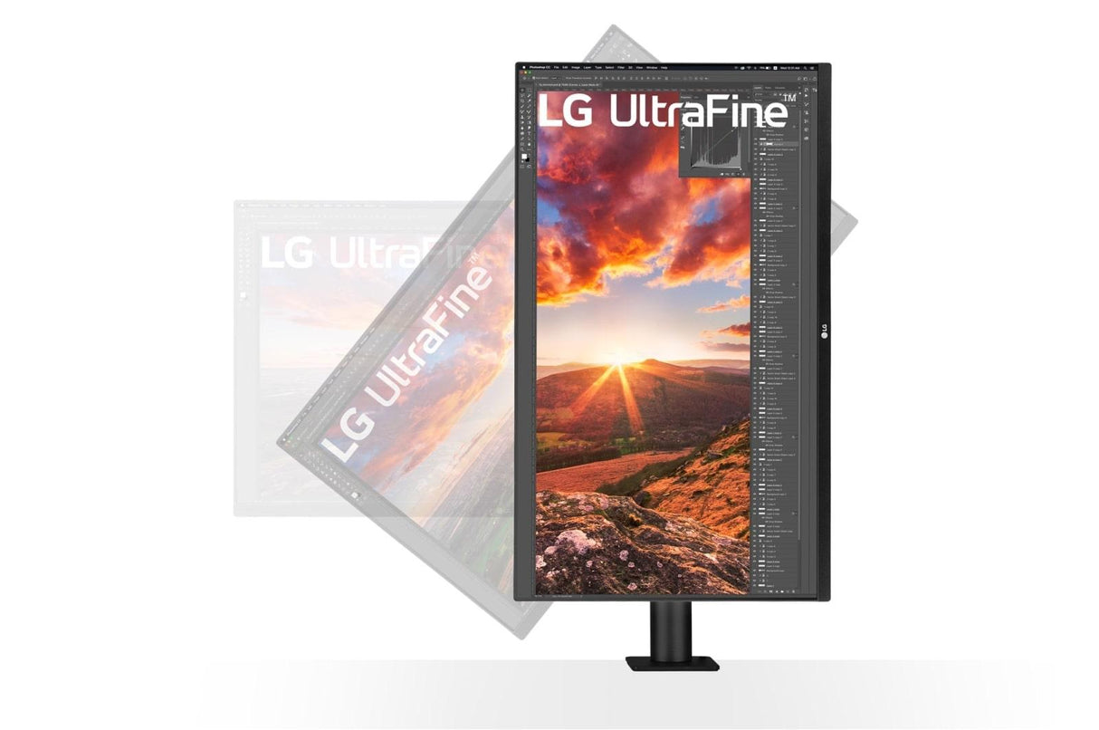 LG UltraFine Ergo 32UN880P-B 32 3840 X 2160 (4K) HDMI DisplayPort USB-C 60Hz Extend Retract Dockningsskärm