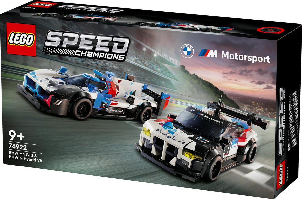 LEGO Speed Champions - BMW M4 GT3 & BMW M Hyvrid V8 (76922)